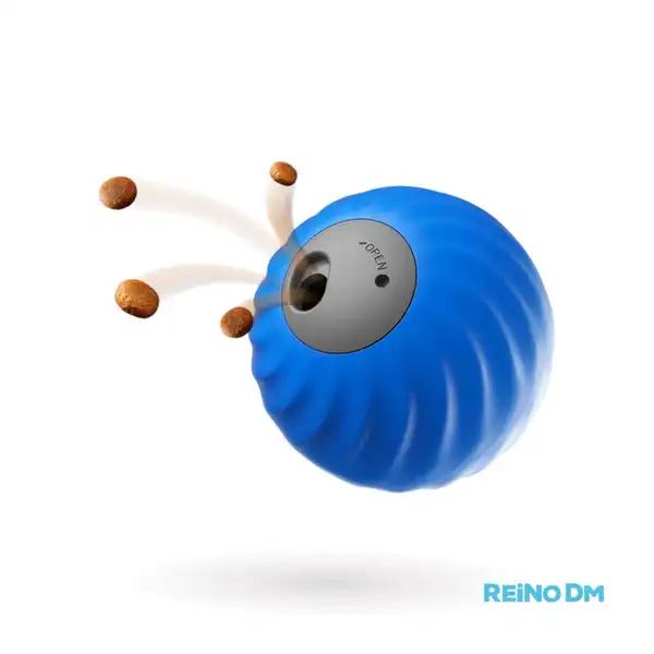 BEEPAW JUGUETE PELOTA DISPENSER ROLL- E AZUL