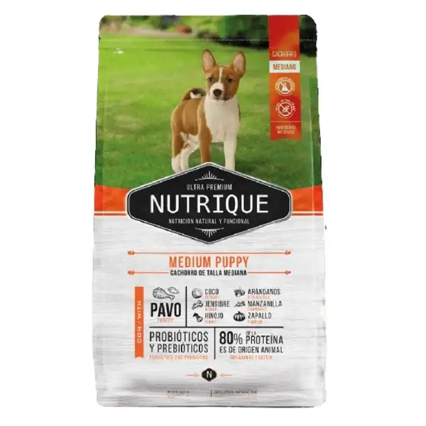 NUTRIQUE MEDIUM PUPPY X 12KG