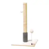 BEEPAW PALO RASCADOR PARA GATOS BEEPAW GRIS 72X37.5X37.5CM MOD3