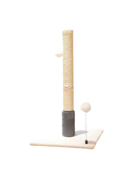 BEEPAW PALO RASCADOR PARA GATOS BEEPAW GRIS 72X37.5X37.5CM MOD3