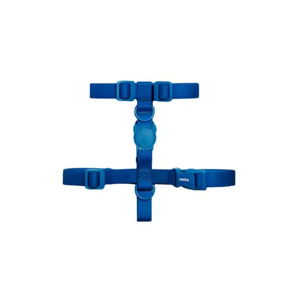 ZEEDOG NEOPRO BLUE H-HARNESS SMALL