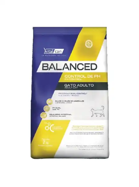 VITALCAN BALANCED GATO CONTROL PH ALL AGES 2KG
