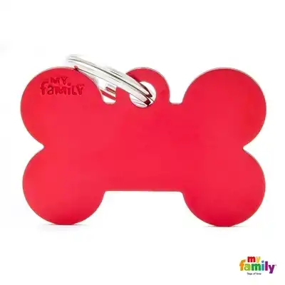 MY FAMILY MEDALLA BASIC BIG BONE ALUMINUM RED MFB10