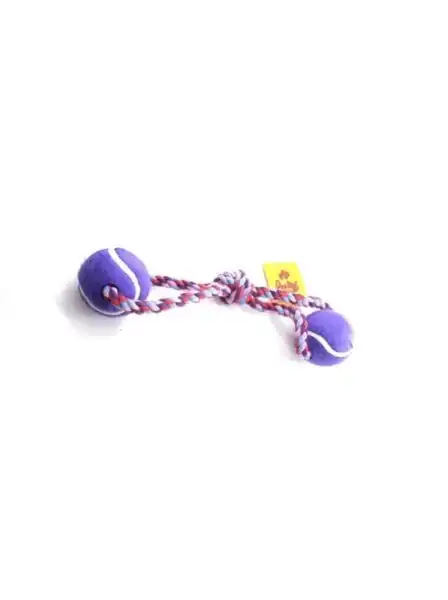 PER-ROS HUESO ALGODON DOS PELOTAS Y NUDO - 