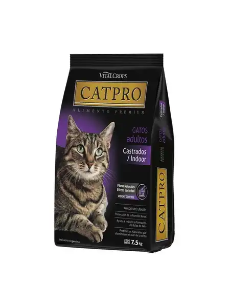 CATPRO GATOS CASTRADOS/INDOOR 7,5KG
