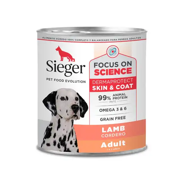 SIEGER DERMA WET CORDERO 340GRS