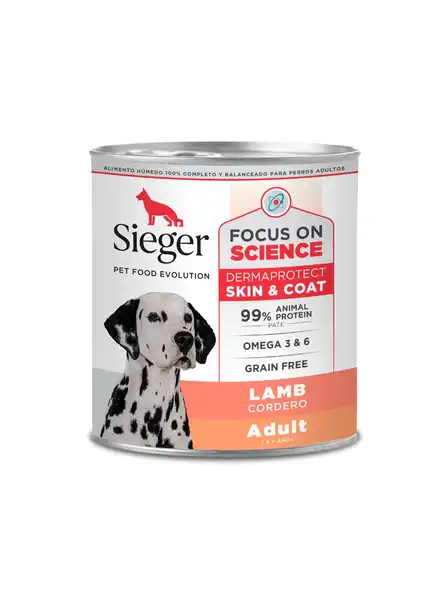 SIEGER DERMA WET CORDERO 340GRS