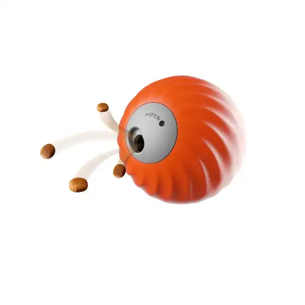 BEEPAW JUGUETE PELOTA DISPENSADOR ROLL-E NARANJA 