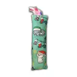 PER-ROS RECTANGULO CON PLUMAS NAVIDAD VERDE