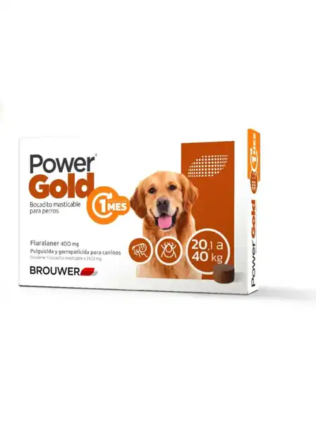 BROUWER POWER GOLD 1 MES 400MG - 20,1 A 40KG 