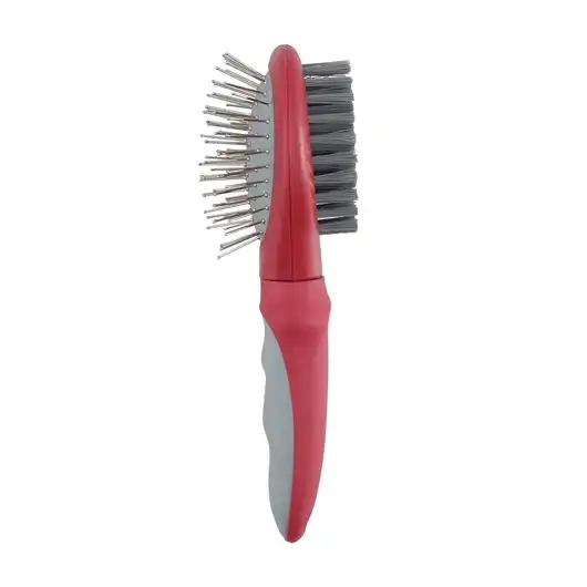 LE SALON ESSENTIALS CEPILLO DOBLE ACERO/ NYLON SMALL