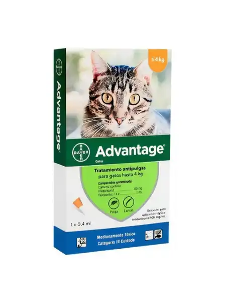 BAYER  ADVANTAGE GATO H 4KG 