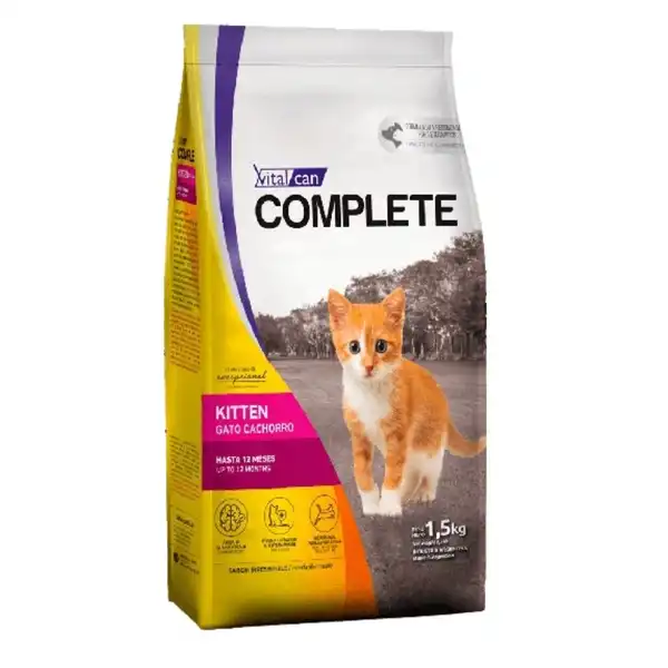 VITALCAN COMPLETE GATO KITTEN 1,5KG