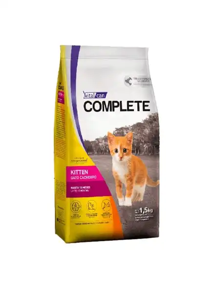 VITALCAN COMPLETE GATO KITTEN 1,5KG