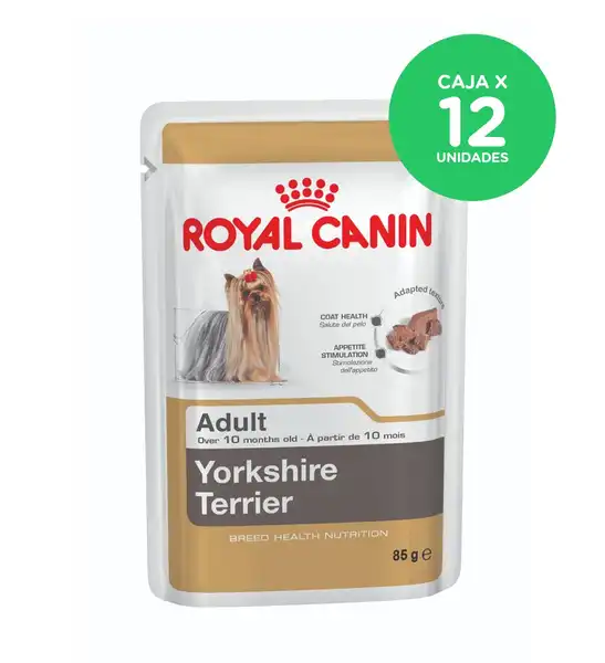 ROYAL YORKSHIRE POUCH 85GRS (CAJA X 12 UNIDADES)