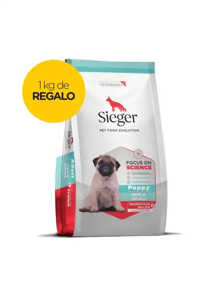 Alimento Balanceado Seco Sieger Puppy Mini 3 kg para Perros