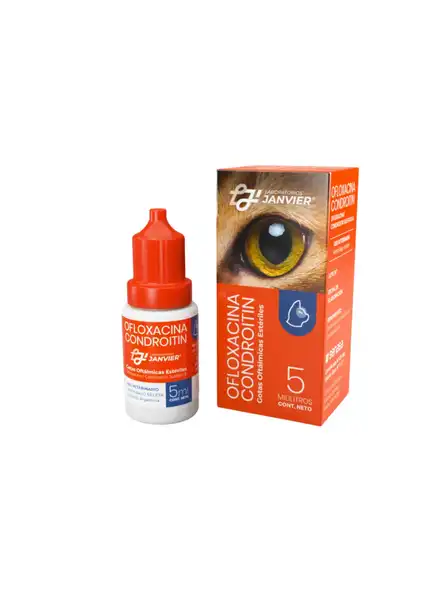 JANVIER OFLOXACINA  CONDROITIN SOL OFTALMICA X 5 ML