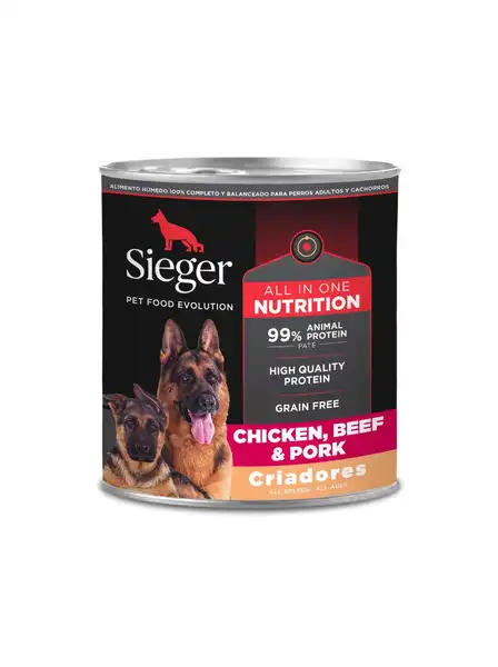 SIEGER CRIADORES WET POLLO 340GRS