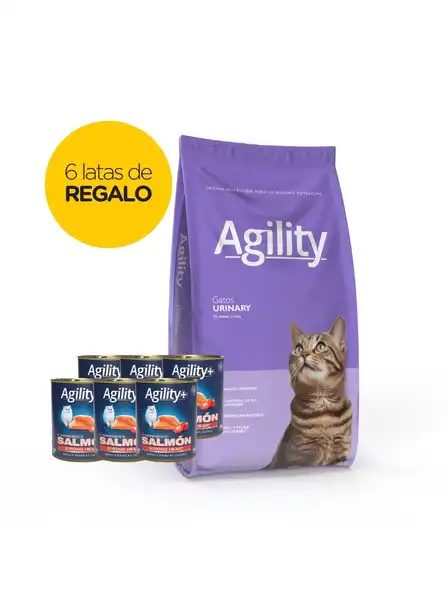 Alimento Balanceado Seco Agility Cats Urinary 10 kg para Gatos