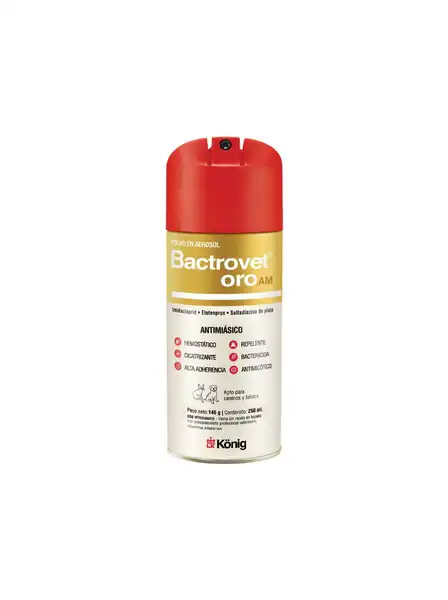 KONIG BACTROVET ORO CHICO AEROSOL 146 G/ 250 ML (H1)