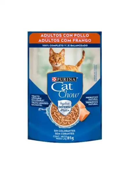 CATCHOW POUCH ADULTOS POLLO 85GRS
