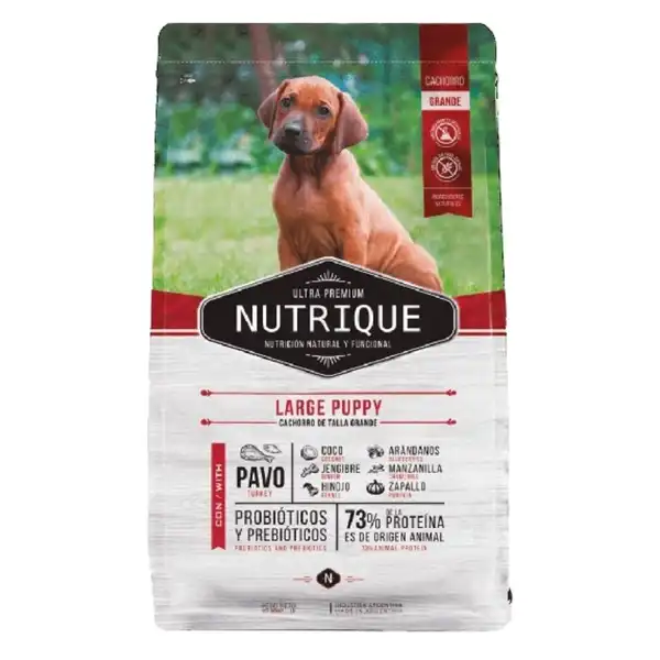 NUTRIQUE LARGE PUPPY 15KG