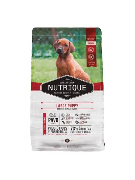 NUTRIQUE LARGE PUPPY 15KG