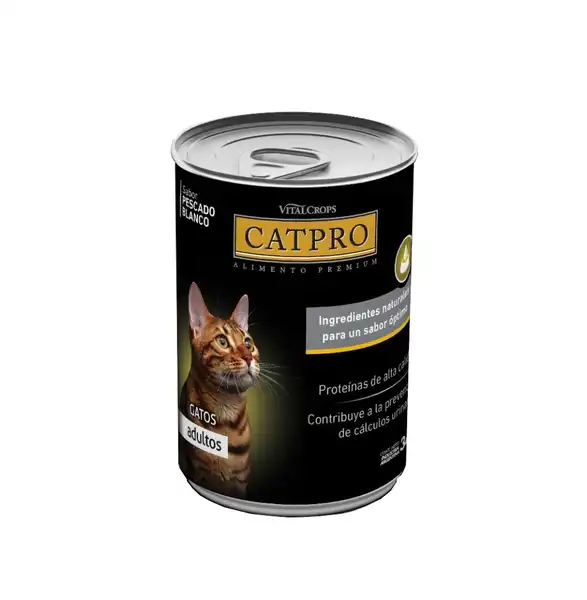 CATPRO ADULTO LATA 340GR SABOR SARDINA