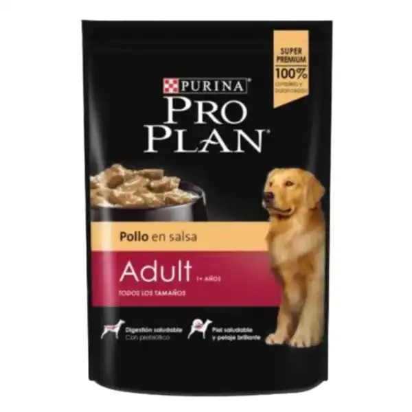 PROPLAN POUCH ADULT DOG CHICKEN 100GRS
