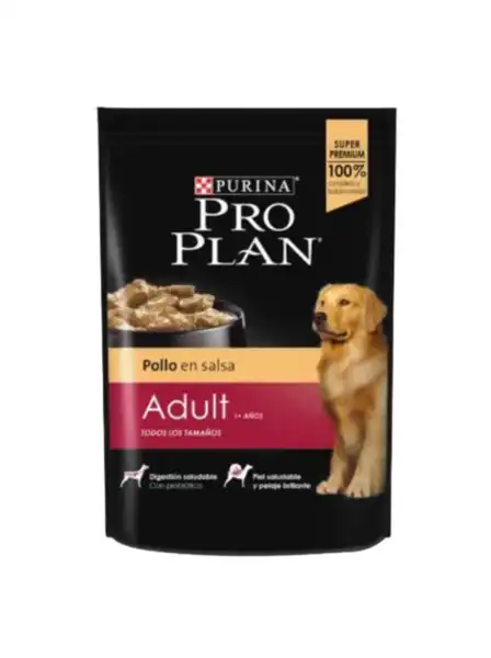 PROPLAN POUCH ADULT DOG CHICKEN 100GRS