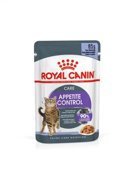 ROYAL APPETITE CONTROL GATOS POUCH 85GRS (CAJA X 12 UNIDADES)