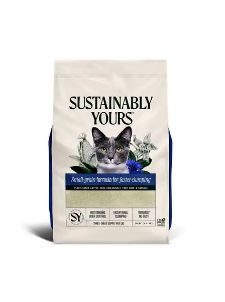 Piedra Sanitaria Sustainably Yours Small-grain 4.54 kg (10 LBS) para Gatos