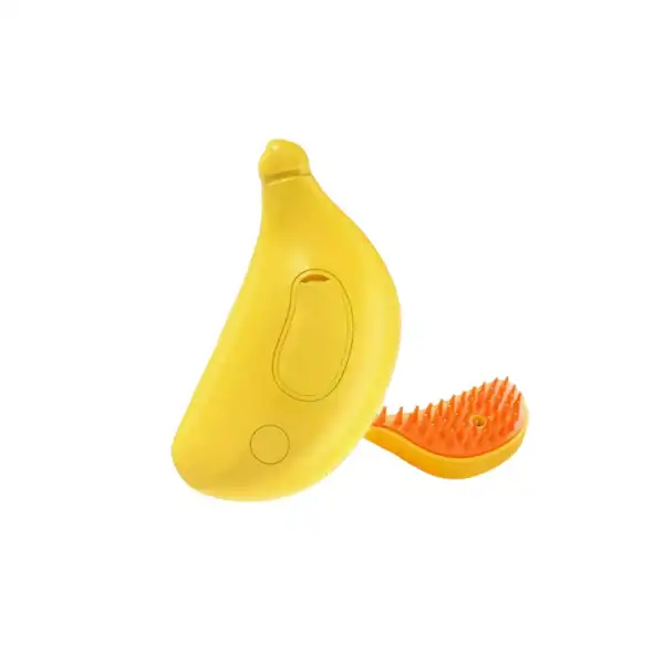 BEEPAW CEPILLO BEEPAW CON VAPOR BANANA 11,5X6,5X5,5CM 