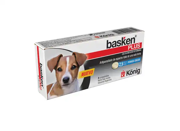 KONIG BASKEN PLUS PERRO CHICO X 4 COMP. 