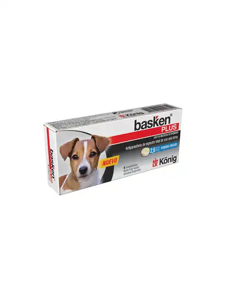 KONIG BASKEN PLUS PERRO CHICO X 4 COMP. 