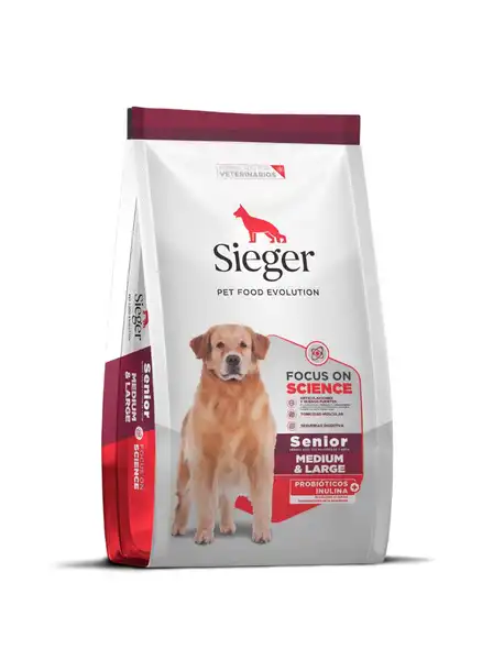 SIEGER SENIOR +7 MEDIUM & LARGE BREED 3KG