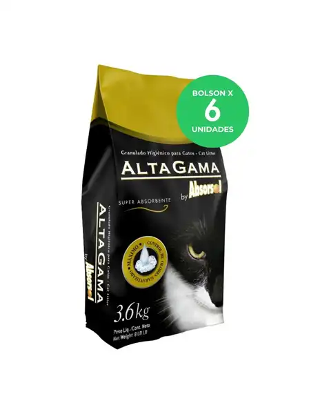 SOL MINERALES ABSORSOL ALTA GAMA NEGRA 3,6KG (BOLSON X 6U)