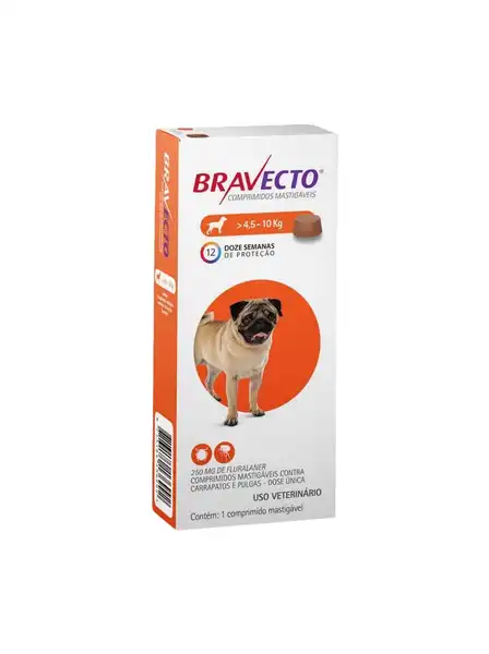 MSD BRAVECTO PERROS 4.5 A 10KG