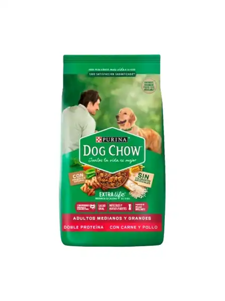 Alimento Balanceado Seco Dogchow Adultos Medianas y Grandes 21 kg para Perros