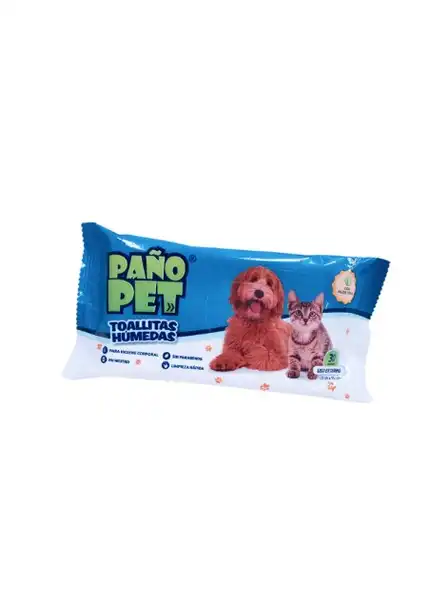 PAÑOPET TOALLITAS HUMEDAS X 30