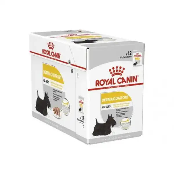 ROYAL DERMACOMFORT POUCH 85GRS (CAJA X 12 UNIDADES)