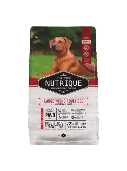 NUTRIQUE LARGE YOUNG ADULT DOG 15KG