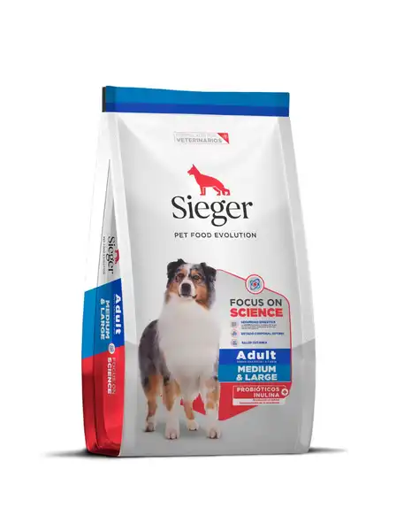 SIEGER ADULT MEDIUM & LARGE BREED 15KG