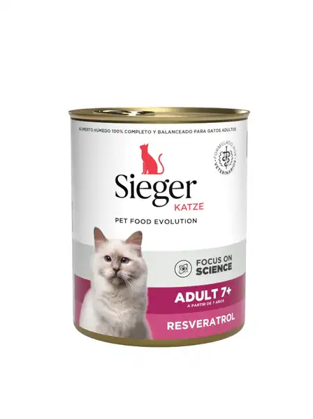 SIEGER KATZE ADULT +7  340GR WET EO