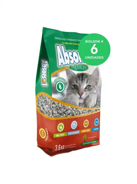 SOL MINERALES ABSORSOL PREMIUM 3,6KG (BOLSON X 6U)