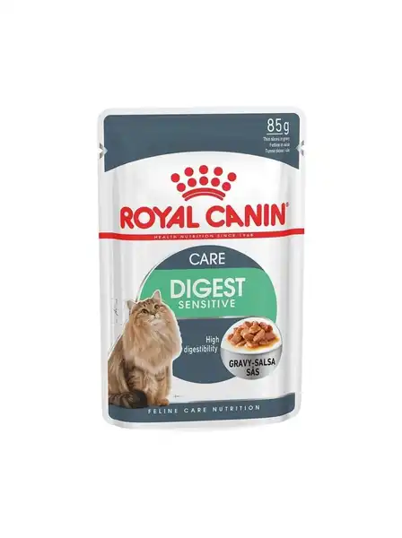 ROYAL DIGESTIVE CAT POUCH 85GRS (CAJA X 12 UNIDADES)