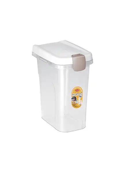 MILLEX CONTENEDOR ALIMENTO FUSTO 15 LT/ 6 KG TRANSPARENTE