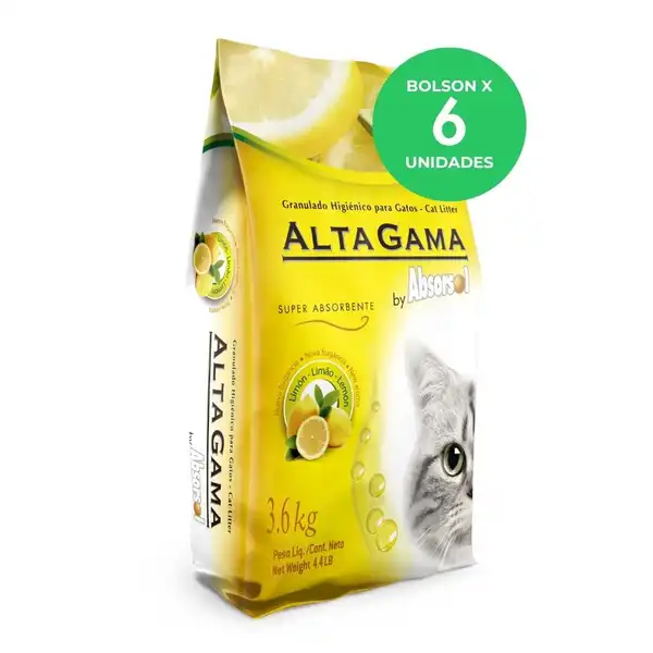 SOL MINERALES ABSORSOL ALTA GAMA LIMON 3,6KG (BOLSON X 6U)