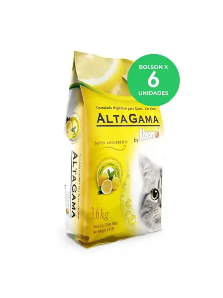 SOL MINERALES ABSORSOL ALTA GAMA LIMON 3,6KG (BOLSON X 6U)