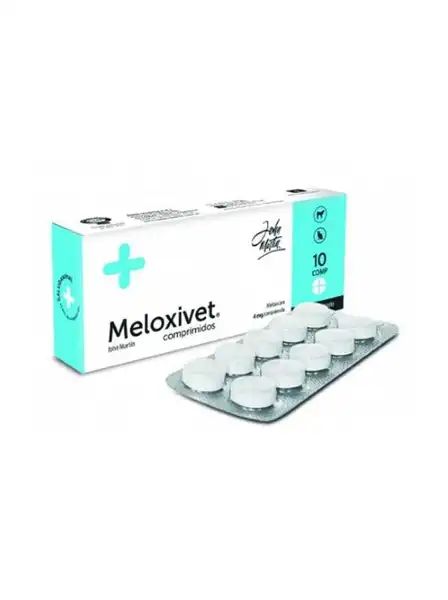 JOHNMARTIN MELOXIVET 4MG X 10 COMPRIMIDOS